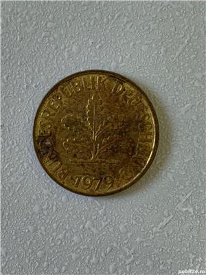 Moneda 10 PFENNIG - 1979 G - Germania - KM 108 (282) - imagine 2