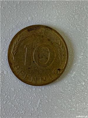 Moneda 10 PFENNIG - 1987 J - Germania - KM 108 (284)