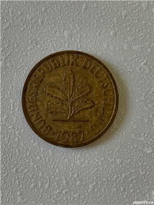 Moneda 10 PFENNIG - 1987 G - Germania - KM 108 (285) - imagine 2