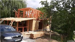 Casa din lemn de la 159 euro materiale + manopera 