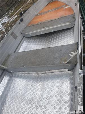 Vand barca aluminiu + motor Suzuki + peridoc - imagine 3