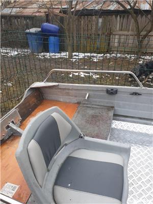 Vand barca aluminiu + motor Suzuki + peridoc - imagine 7