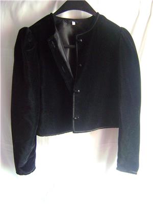 Bolero vintage catifea bumbac