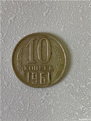 Moneda 10 COPEICI - kopecks - kopeika - kopeks - kopeici - 1961 - Rusia - (338)