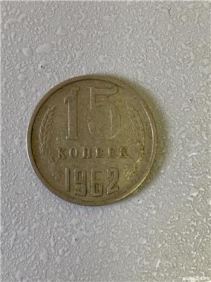 Moneda 15 COPEICI - kopecks - kopeika - kopeks - kopeici - 1962 - Rusia - (342)