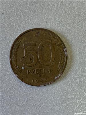Moneda 50 RUBLE - aluminiu-bronz - 1993 - Rusia - (352)