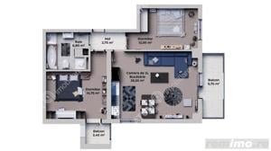 Apartament finisat la cheie de 3 camere 2 balcoane pe Calea Surii Mici - imagine 8