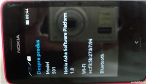 Telefon Nokia Asha 501 dual sim RM-902 Dual sim, impecabil - imagine 4
