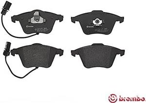 Placute frana pe disc fata, set de 4, Brembo P 85 097