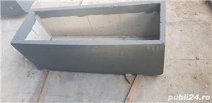 Jardiniere din beton 100x35x35cm - imagine 2
