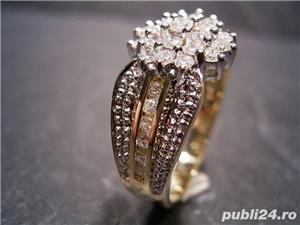 Inel Aur 14 Unisex Cu Diamante 0 80ct