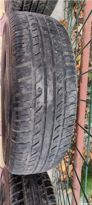 Vând 4 cauciucuri de vara Petlas si jantele aferente 500 lei - imagine 4
