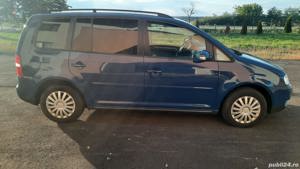 Vw Touran 2006 diesel 1.9 tdi albastru merita vazuta!!! masina de familie ideala!!!  RAR EFECTUAT!!! - imagine 2