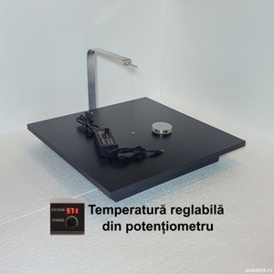 Masa taiat polistiren decupat litere volumetrice cercuri aparat burete - imagine 2