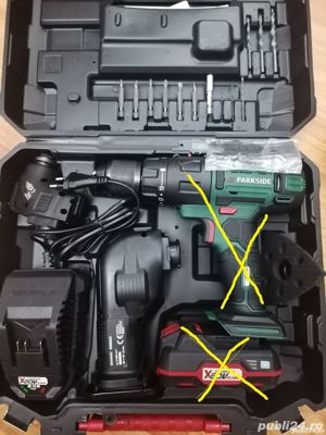 componente  multifuncțional 4 în 1 parkside piese noi - imagine 2