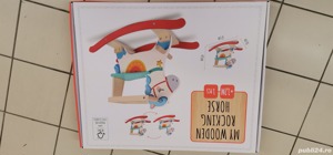 Vand Balansoar Cal din lemn Multicolor, Copii peste 1 AN, Pret 199 Lei, NOU - imagine 2