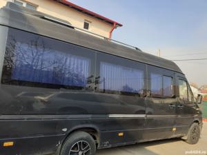 Microbuz Mercedes - Benz Sprinter 313 CDi, an 2002, AC, servo, 8+1 locuri : permis cat.B - imagine 2