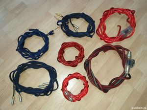 Cablu audio si de alimentare pentru subwoofer auto - imagine 3