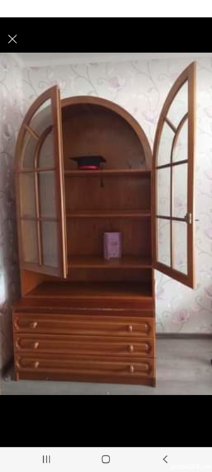 Vitrina lemn masiv - imagine 2