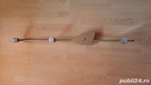 Candelabru cu 3 brate si o bara 3 cu spoturi 