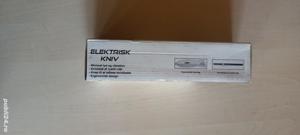 Cuțit electric alimentar nou cu 2 lame inox, danez - imagine 3