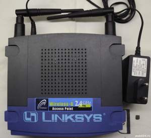 Router wireless Linksys WRT54GL Model WAP54G 2,4 Ghz acces point - imagine 2
