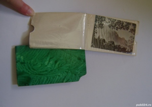 Mini album fotografic vintage, unicat - imagine 4