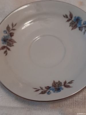 Serviciu cafea portelan 4 persoane made în Bulgaria  - imagine 6