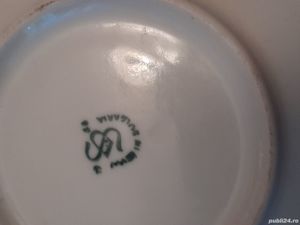 Serviciu cafea portelan 4 persoane made în Bulgaria  - imagine 10