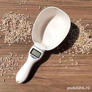 Cantar de electronic tip lingura cu display,oprire automata, capacitate maxima 800g,nou.