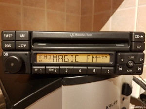 casetofon original Mercedes pentru W124 , W140 , R129 , SL Becker , Alpine , cd player , magazie cd  - imagine 3