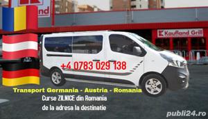 transport persoane plecari zilnice din Sannicolau Mare Austria Germania Belgia Olanda de la adresa