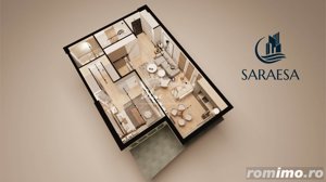 Apartament 2 camere situat in SARAESA Mamaia-Teatrul de vara - imagine 9