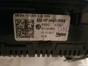 Panou clima Skoda RAPID Spaceback (NH1)1.4 TDI cod piesa 5JA907044DWHS / E11367892 - imagine 2