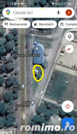 Teren Calea Moinești - Parc Auto - Publicitate Stradala - imagine 6 Teren Calea Moinești - Parc Auto - Publicitate Stradala - imagine 6