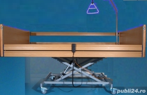 Pat electric pentru ingrijire pacienti cu trei sectiuni  Belluno 4