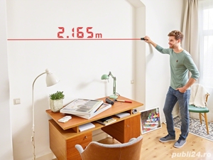 Telemetru laser Bosch Zamo 3 set - imagine 4