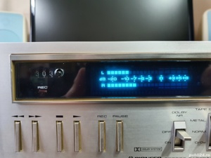 Vintage Stereo cassette tape deck PIONEER TC-300 - imagine 3