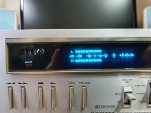 Vintage Stereo cassette tape deck PIONEER TC-300 - imagine 4