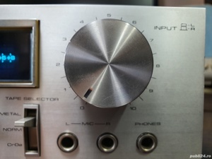 Vintage Stereo cassette tape deck PIONEER TC-300 - imagine 6