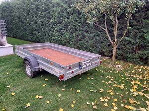  Inchiriez remorca mare 300 x 150 cm, 750kg, permis cat. B - imagine 3
