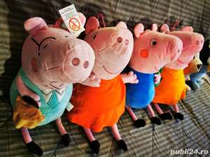 jucarii PEPA Pig 4buc 40cm peppa plus