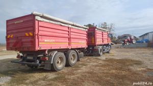 Camion MAN TGS 18.400+ semiremorca (tandem) BASCULARE TRILATERAL - imagine 5