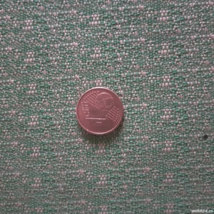 une euro cent cu surplus material 2019 Austria  - imagine 2