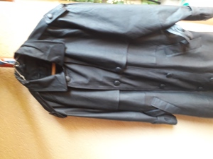 Haină lungă din piele pt. bărbați  - imagine 2