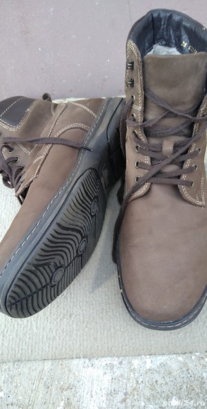 ghete pentru barbati  imblanite - noi  M 44,5 - 45 