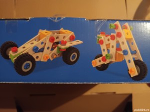 HEROS Set Constructor 100 piese masina (6 modele) - imagine 3