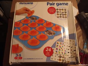 Joc educativ Pair Game Miniland 3 ani + - imagine 1