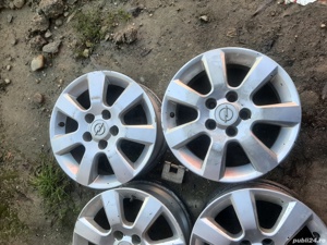 jante aliaj opel 5x110 meriva,astra g si h,vectra b - imagine 2