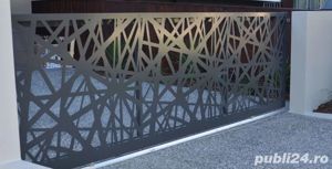 Porti si garduri din tabla decupata